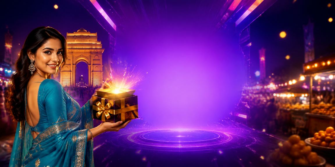 User completing transaction for online betting at Delhi India Gate